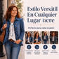 🔥⏰ ¡OFERTA 50% OFF! 👗 Chaqueta Vaquera de Mujer con Volantes y Doble Botonadura – Estilo Femenino, Elegante y Moderno ✨
