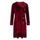 Vestido Midi Recto de Lentejuelas para Mujer