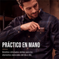 Camisa de manga larga a cuadros informal para hombre