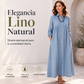 ⏰🔥 ¡OFERTA 50% OFF! 👗✨ Vestido Largo de Lino para Mujer – Fresco, Elegante y Cómodo para Cualquier Ocasión