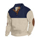 Sudadera deportiva de patchwork para hombre