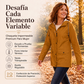 Chaqueta con capucha cortavientos forrada de felpa para mujer