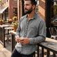 ⏰🔥 ¡OFERTA 50% OFF! 👔✨ Camisa de Hombre de Mezcla de Algodón – Fresca, Cómoda y Versátil con Bolsillo en el Pecho