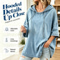 👗 Women's Casual Loose Denim Hoodie – estilo relajado y versátil con la frescura del denim | La sudadera que combina la comodidad del denim con la calidez de una hoodie