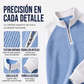 👔 Camiseta de punto gofrado para hombre con cierre de cuarto de cremallera – textura única, estilo moderno y comodidad todo el día | El básico que eleva tu look
