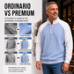👔 Camiseta de punto gofrado para hombre con cierre de cuarto de cremallera – textura única, estilo moderno y comodidad todo el día | El básico que eleva tu look