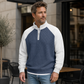 👔 Camiseta de punto gofrado para hombre con cierre de cuarto de cremallera – textura única, estilo moderno y comodidad todo el día | El básico que eleva tu look