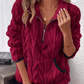 🧥 Sudadera de felpa con bolsillo y media cremallera – calidez, estilo y funcionalidad en una sola prenda | La sudadera que combina comodidad y practicidad