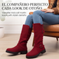 👢 Botas holgadas hasta la mitad de la pantorrilla para mujer – estilo casual y confort sin sacrificar la tendencia | El calzado que combina comodidad y personalidad | ¡Envío gratis a todo Chile!