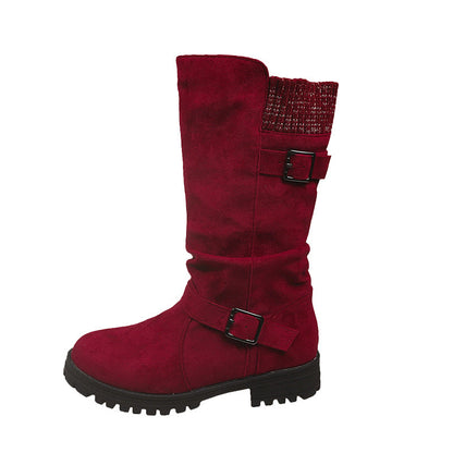 👢 Botas holgadas hasta la mitad de la pantorrilla para mujer – estilo casual y confort sin sacrificar la tendencia | El calzado que combina comodidad y personalidad | ¡Envío gratis a todo Chile!