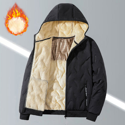 🧥 Chaqueta con capucha y cremallera para hombre – caliente de invierno | El abrigo que necesitas para los días más fríos | ¡Envío gratis a todo Chile!