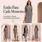 👗 Vestido sudadera con capucha a rayas informal para mujer – estilo relajado, fresco y versátil | El vestido que combina la comodidad de una sudadera con el look de un vestido | ¡Envío gratis a todo Chile!