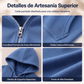 🧥 Sudadera con capucha de longitud media para mujer – cárdigan casual con cremallera y bolsillos | La chaqueta que combina estilo, calidez y funcionalidad | ¡Envío gratis a todo Chile!