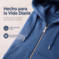 🧥 Sudadera con capucha de longitud media para mujer – cárdigan casual con cremallera y bolsillos | La chaqueta que combina estilo, calidez y funcionalidad | ¡Envío gratis a todo Chile!