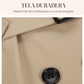 🧥 Abrigo tipo trench cruzado casual para mujer – estilo atemporal y silueta favorecedora | El abrigo que transforma cualquier look | ¡Envío gratis a todo Chile!