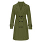 🧥 Abrigo tipo trench cruzado casual para mujer – estilo atemporal y silueta favorecedora | El abrigo que transforma cualquier look | ¡Envío gratis a todo Chile!