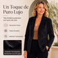 🧥 Chaqueta blazer de ante para mujer – elegancia sofisticada y estilo atemporal | El blazer que realza tu look con un toque de distinción | ¡Envío gratis a todo Chile!