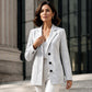 🧥 Chaqueta blazer de ante para mujer – elegancia sofisticada y estilo atemporal | El blazer que realza tu look con un toque de distinción | ¡Envío gratis a todo Chile!