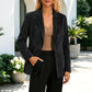 🧥 Chaqueta blazer de ante para mujer – elegancia sofisticada y estilo atemporal | El blazer que realza tu look con un toque de distinción | ¡Envío gratis a todo Chile!
