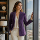 🧥 Chaqueta blazer de ante para mujer – elegancia sofisticada y estilo atemporal | El blazer que realza tu look con un toque de distinción | ¡Envío gratis a todo Chile!