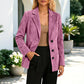 🧥 Chaqueta blazer de ante para mujer – elegancia sofisticada y estilo atemporal | El blazer que realza tu look con un toque de distinción | ¡Envío gratis a todo Chile!