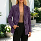 🧥 Chaqueta blazer de ante para mujer – elegancia sofisticada y estilo atemporal | El blazer que realza tu look con un toque de distinción | ¡Envío gratis a todo Chile!