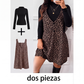 🐆 Conjunto de leopardo en capas favorecedor – estilo salvaje, silueta estilizada y comodidad todo el día | El set que realza tu figura con un toque de actitud | ¡Envío gratis a todo Chile!