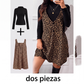 🐆 Conjunto de leopardo en capas favorecedor – estilo salvaje, silueta estilizada y comodidad todo el día | El set que realza tu figura con un toque de actitud | ¡Envío gratis a todo Chile!
