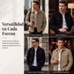 🧥 Chaqueta de hombre de ante sintético con patrón de tablero de ajedrez – estilo único, textura suave y diseño moderno | La chaqueta que combina la calidez del ante con la actitud del checkerboard | ¡Envío gratis a todo Chile!