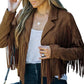 🧥 Chaquetas casuales de mujer con flecos y manga larga – estilo boho, movimiento y personalidad | La chaqueta que añade un toque único a cada look | ¡Envío gratis a todo Chile!