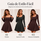 👗 Vestido mini de mujer de manga larga con cuello cuadrado – estilo moderno, silueta favorecedora y frescura | El vestido que combina la elegancia del cuello cuadrado con la comodidad de la manga larga | ¡Envío gratis a todo Chile!