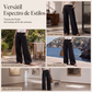 ⏰🔥 ¡OFERTA 50% OFF! 👖✨ Pantalones Anchos de Mezcla de Lino para Mujer – Cintura Alta, Diseño Elegante y Comodidad Transpirable Todo el Día