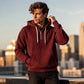 ⏰🔥 ¡OFERTA 50% OFF! 🧥✨ Sudadera con Capucha de Pana para Hombre – Media Cremallera, Textura Premium y Estilo Casual Cómodo Todo el Día