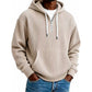 ⏰🔥 ¡OFERTA 50% OFF! 🧥✨ Sudadera con Capucha de Pana para Hombre – Media Cremallera, Textura Premium y Estilo Casual Cómodo Todo el Día