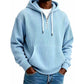 ⏰🔥 ¡OFERTA 50% OFF! 🧥✨ Sudadera con Capucha de Pana para Hombre – Media Cremallera, Textura Premium y Estilo Casual Cómodo Todo el Día