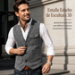 ⏰🔥 ¡OFERTA 50% OFF! 🦺✨ Chaleco Casual Vintage para Hombre – Estilo Elegante, Bolsillos Funcionales y Comodidad para Todo el Día