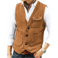 ⏰🔥 ¡OFERTA 50% OFF! 🦺✨ Chaleco Casual Vintage para Hombre – Estilo Elegante, Bolsillos Funcionales y Comodidad para Todo el Día