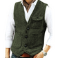 ⏰🔥 ¡OFERTA 50% OFF! 🦺✨ Chaleco Casual Vintage para Hombre – Estilo Elegante, Bolsillos Funcionales y Comodidad para Todo el Día
