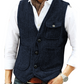 ⏰🔥 ¡OFERTA 50% OFF! 🦺✨ Chaleco Casual Vintage para Hombre – Estilo Elegante, Bolsillos Funcionales y Comodidad para Todo el Día