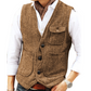 ⏰🔥 ¡OFERTA 50% OFF! 🦺✨ Chaleco Casual Vintage para Hombre – Estilo Elegante, Bolsillos Funcionales y Comodidad para Todo el Día