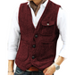 ⏰🔥 ¡OFERTA 50% OFF! 🦺✨ Chaleco Casual Vintage para Hombre – Estilo Elegante, Bolsillos Funcionales y Comodidad para Todo el Día