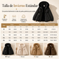⏰🔥 ¡OFERTA 50% OFF! 🧥✨Parka acolchada de piel sintética para mujer, para invierno