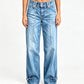 ⏰🔥 ¡OFERTA 50% OFF! 👖✨ Vaqueros de Pierna Ancha para Mujer – Costura Estilizadora, Corte Cómodo y Estilo Urbano Versátil