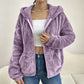 ⏰🔥 ¡OFERTA 50% OFF! 👚✨Chaqueta con capucha de felpa suave y acogedora para mujer
