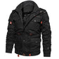 ❄️ ¡ESTILO Y ABRIGO! 🧥 Chaqueta militar de algodón de invierno para hombre – ajuste con cordón y estilo versátil | El regalo perfecto para esta temporada | ¡Envío gratis a todo Chile!